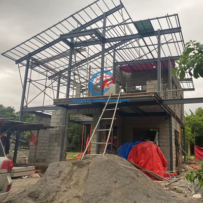 Nowoczesne budownictwo architektoniczne ze stali Q345b Q235b Ramowe budynki wielopiętrowe