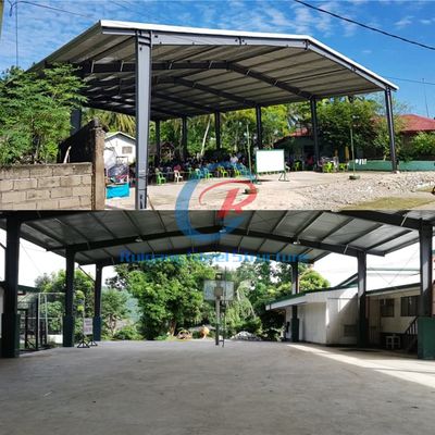 Gospodarcze Prefabrykowane stalowe boiska do koszykówki Preengineered Steel Structure Building