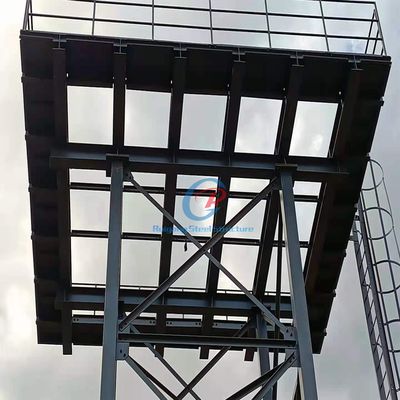 Duży zbiornik wody ze stali wieża zbiornik wody przemysłowy