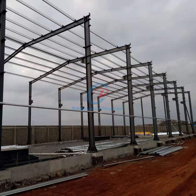 Łatwe PEB Struktura Skład Prefab Structure Steel Building