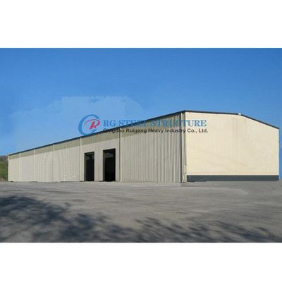 Nowoczesny budynek magazynu stalowego, prefabrykowana konstrukcja magazynu stalowego