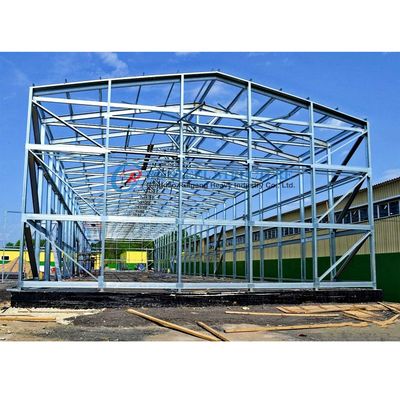 Trwała konstrukcja stalowa prefabrykowana konstrukcja dachowa magazynu lekka