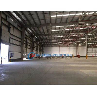 Prefabrykowane konstrukcje stalowe Budownictwo fabryczne do szybkiej instalacji przemysłowej