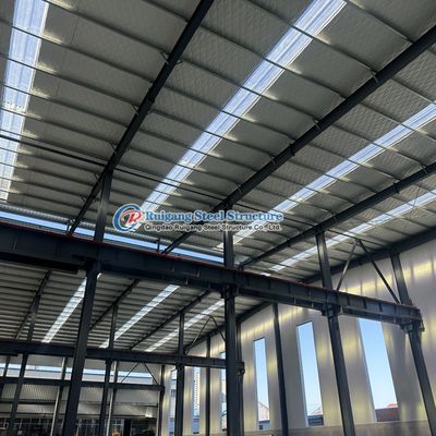 Gospodarcze warsztaty magazynowe prefabrykowanych konstrukcji stalowych