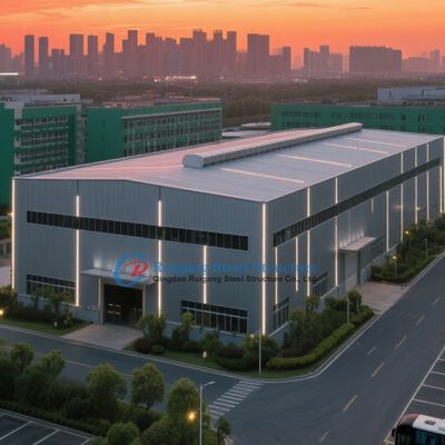 Magazyn ze stalową konstrukcją na zamówienie, lekki, ocynkowany, prefabrykowany