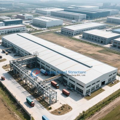 Wszechstronna prefabrykowana konstrukcja stalowa Skład dostosowany