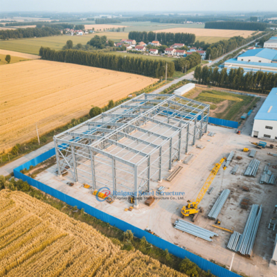 Prefabrykowana konstrukcja stalowa PEB