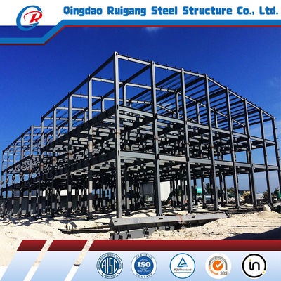 Budowla prefabrykowana Wysokiej wytrzymałości wielopiętrowa konstrukcja stalowa