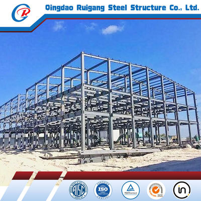 Wielokondygnacyjny budynek prefabrykowana szkoła Dwupiętrowa konstrukcja stalowa