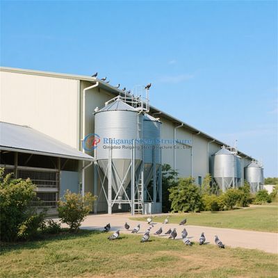 Konstrukcja stalowa na zamówienie Odporna na ogień dla hodowli mlecznej