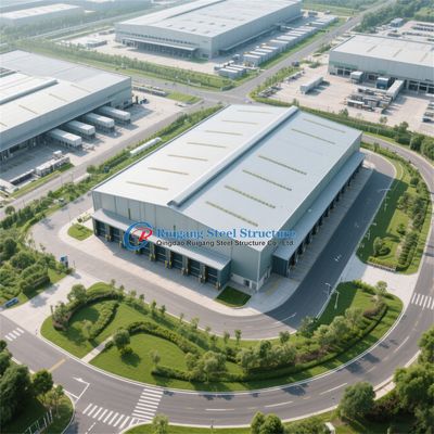 Budynek konstrukcji stalowej dla przemysłowego warsztatu fabrycznego magazynu