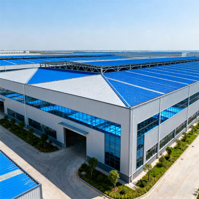 Factory Steel Structures Warehouse Metal Workshop Prefab Shed